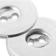 Load image into Gallery viewer, Prym Magnetic Sew-On Buttons:  (19mm/Silver)
