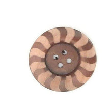 Load image into Gallery viewer, Large Two-tone Wooden Button - (40mm)
