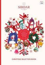 Load image into Gallery viewer, SIRDAR CHRISTMAS SELECTION BOOK TO KNIT &amp; CROCHET - BOOK NO. 554
