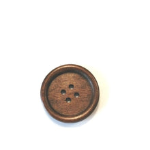 Load image into Gallery viewer, Medium 4-Hole wooden button (40mm)
